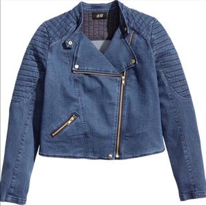 Denim Moto Jacket